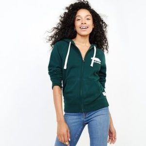 Roots Forest Green Zip up